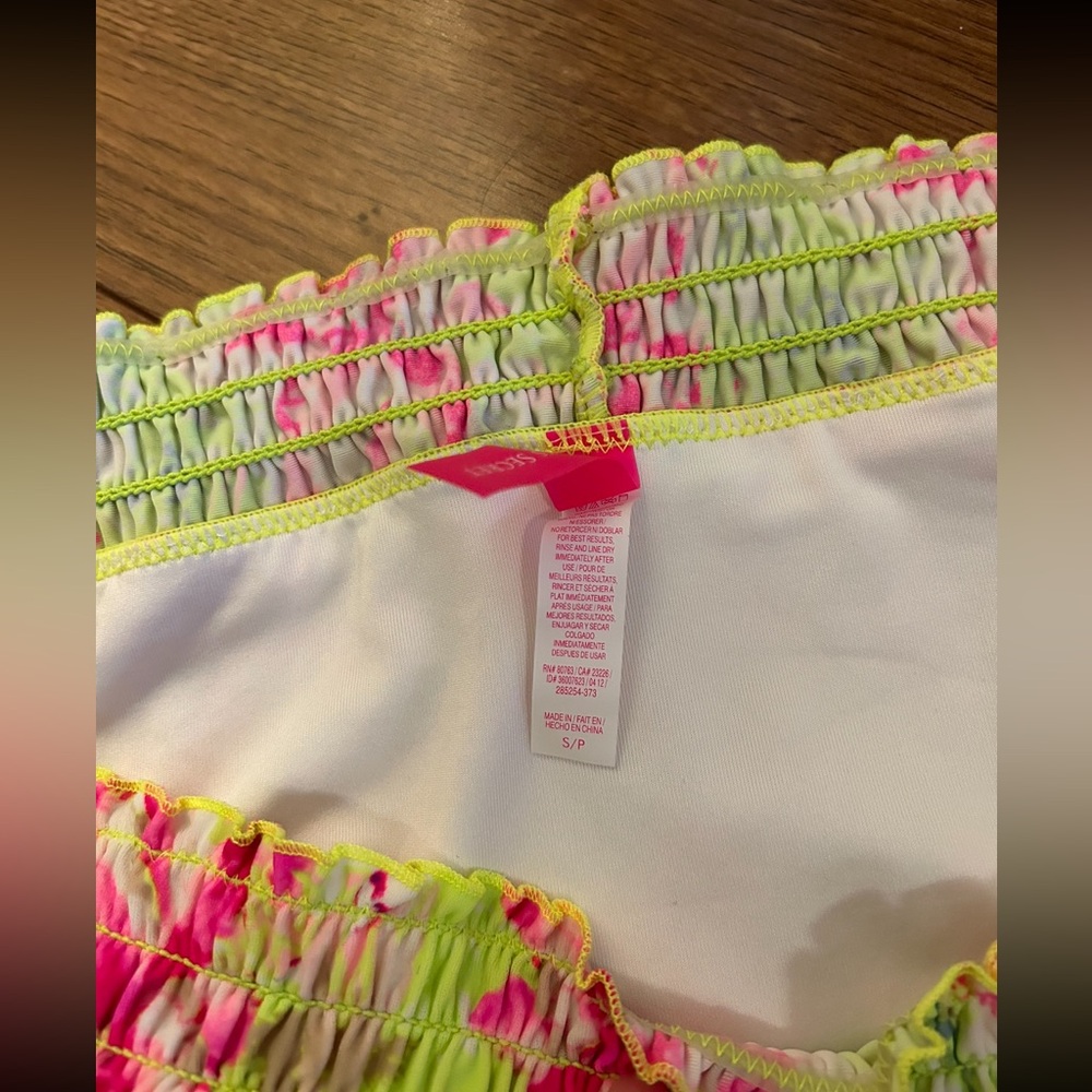 Floral Ruffled Bikini Bottom - Picture 3 of 3